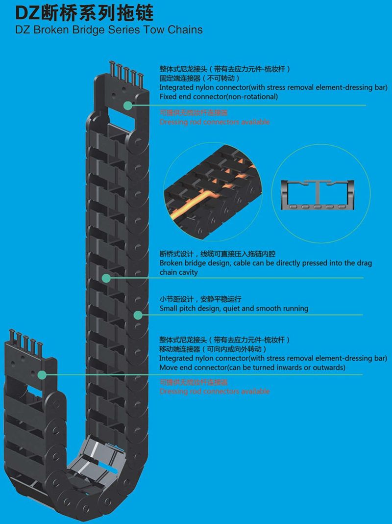 DZ斷橋系列拖鏈